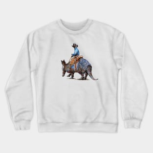 Armadillo Cowboy Crewneck Sweatshirt